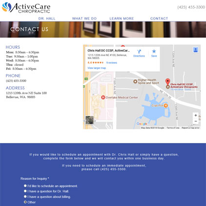 WEB:  ActiveCare Chiropractic